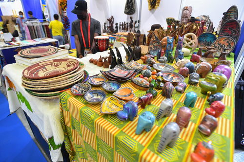 中非经贸博览会 非洲商品琳琅满目